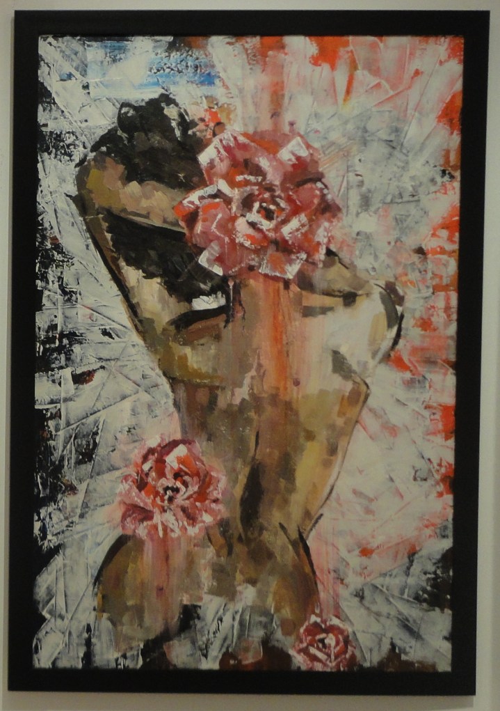 Acrylic on Canvas Painting by Yousef Al Qoud