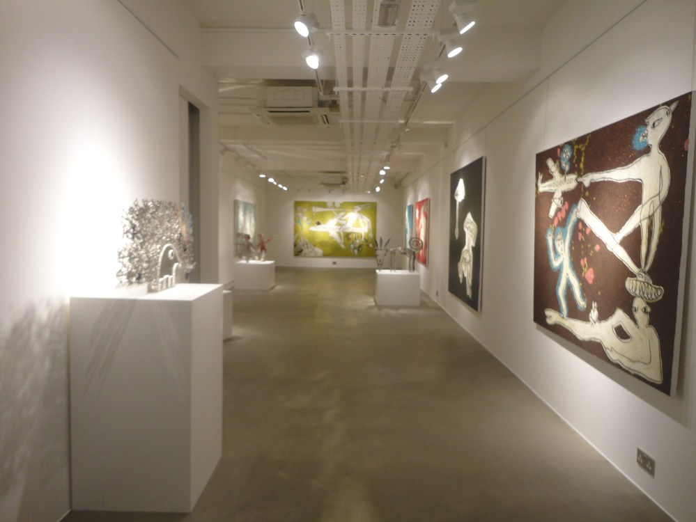 Artworks from 'Shooting the Cloud' by Nadim Karam