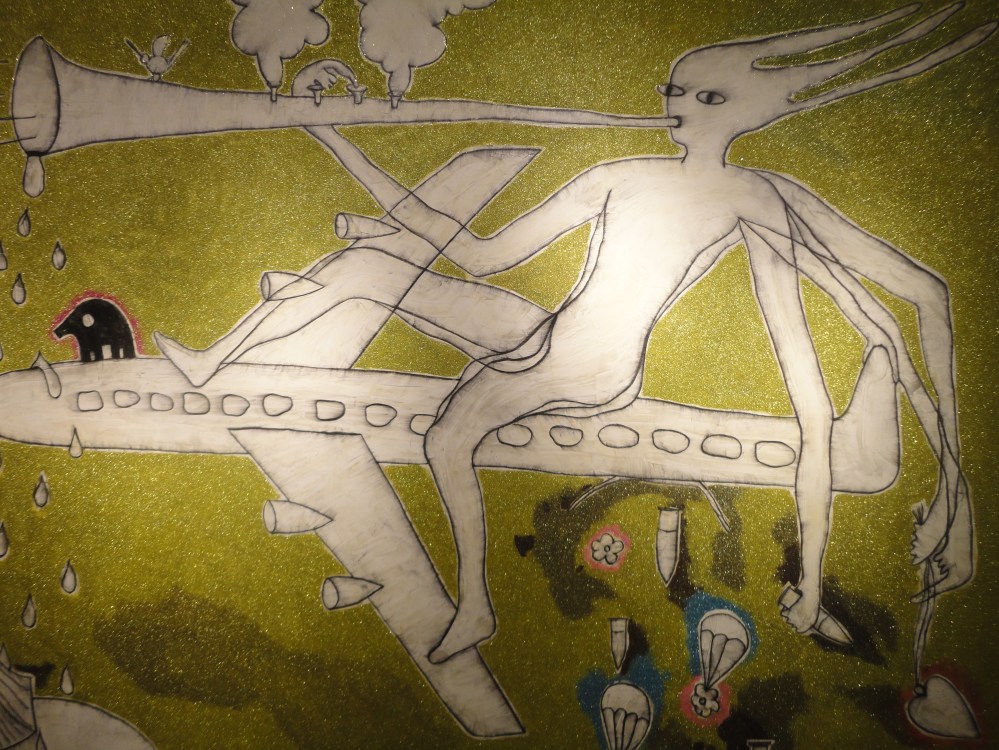 Details from Nadim Karam artwork