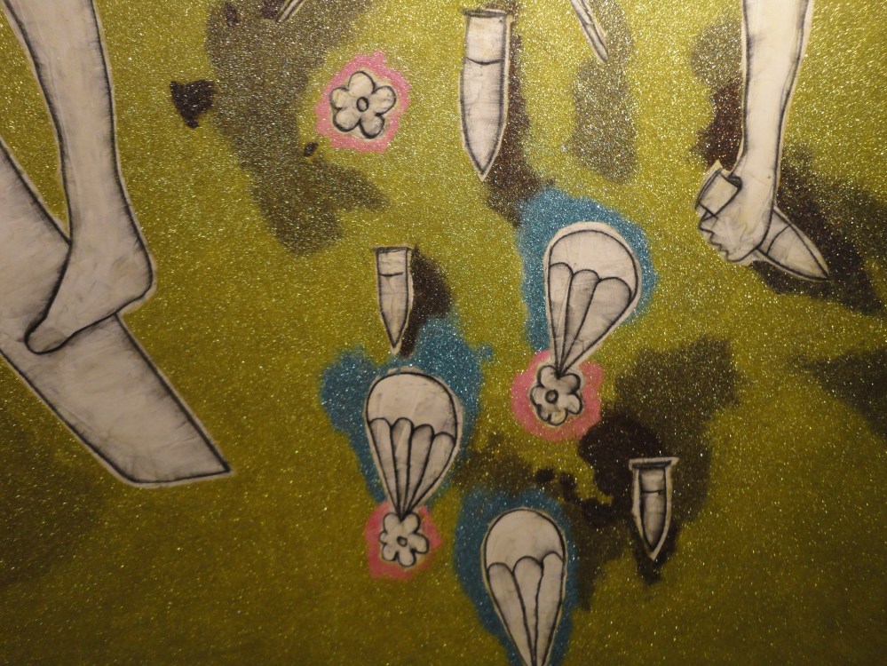 Details from Nadim Karam artwork