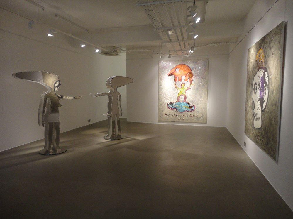 Artworks from 'Shooting the Cloud' by Nadim Karam