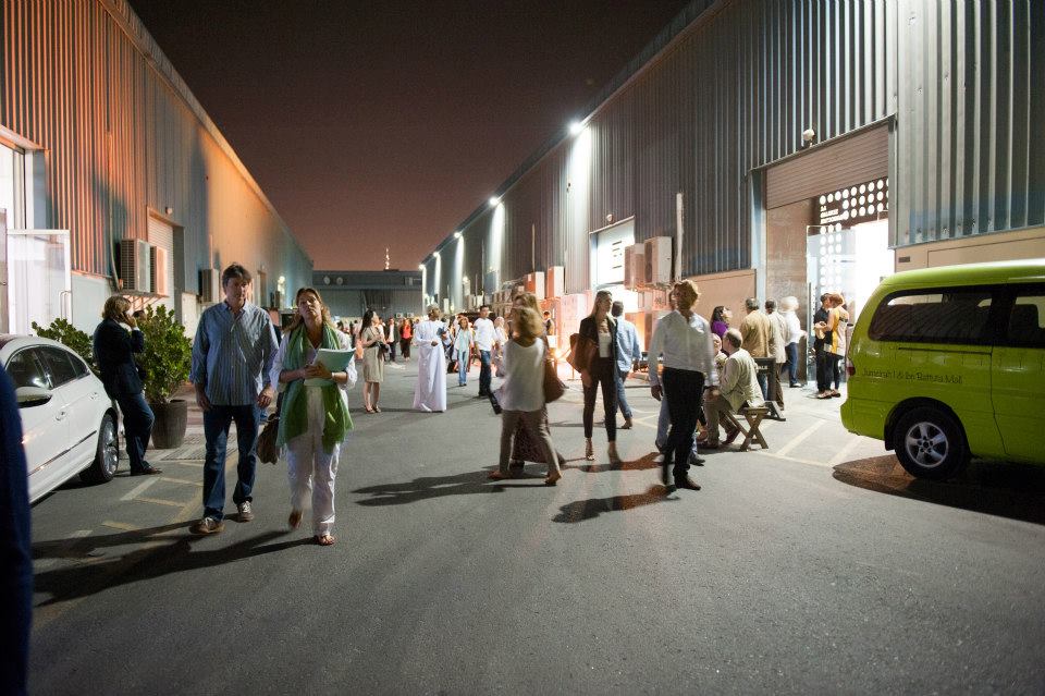 AlSerkal Avenue Art Night. Courtesy: Alserkal Avenue