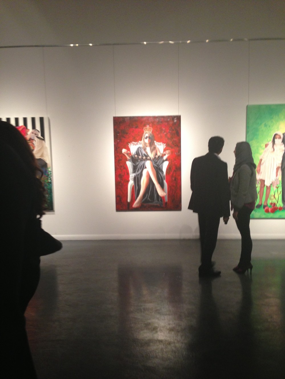 Shurooq Amin "Popcorngraphy" at Ayyam Gallery