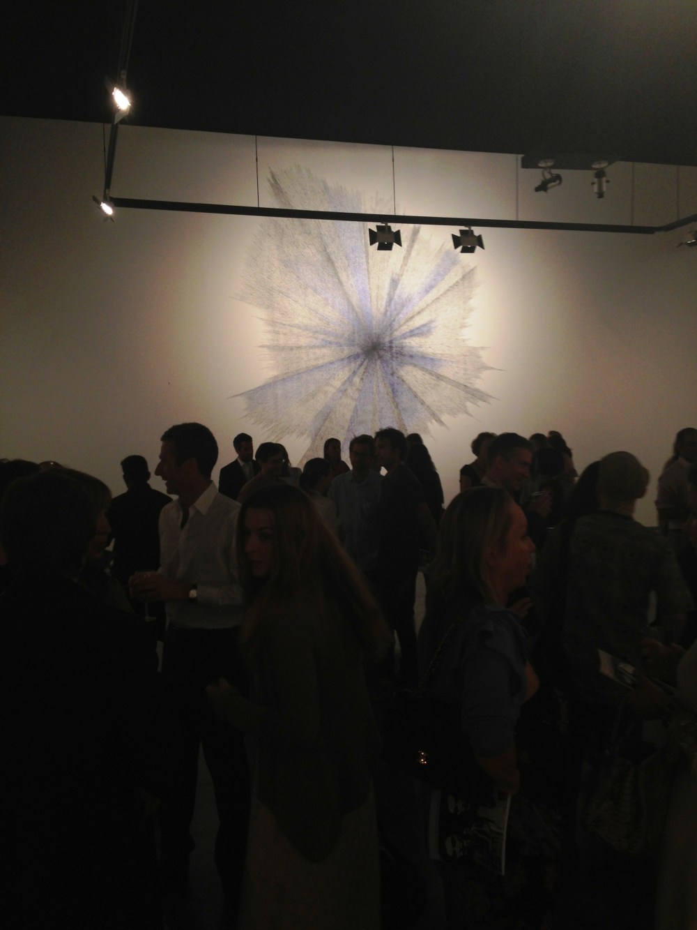 Opening of Idris Khan "The Begining of the End" at Isabelle Van den Eynde 