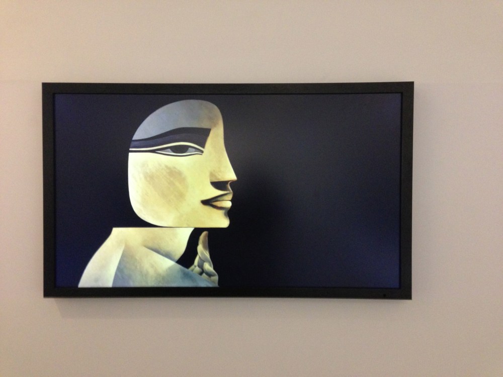 The 1st Video Installation by Safwan Dahoul