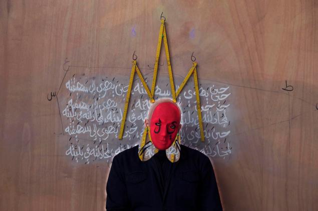 Faisal Samra, Azazeel- Satan, 2010, one of Triptych (120 x 180 cm. each), Lambda Print. Edition of 5 + 1 AP.
