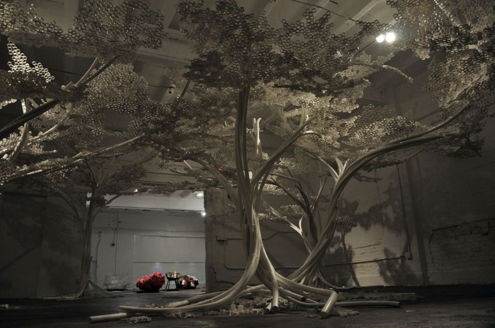 Tom Price 'PP TREES' (2011) Industry Gallery, DC. Courtesy to artist.