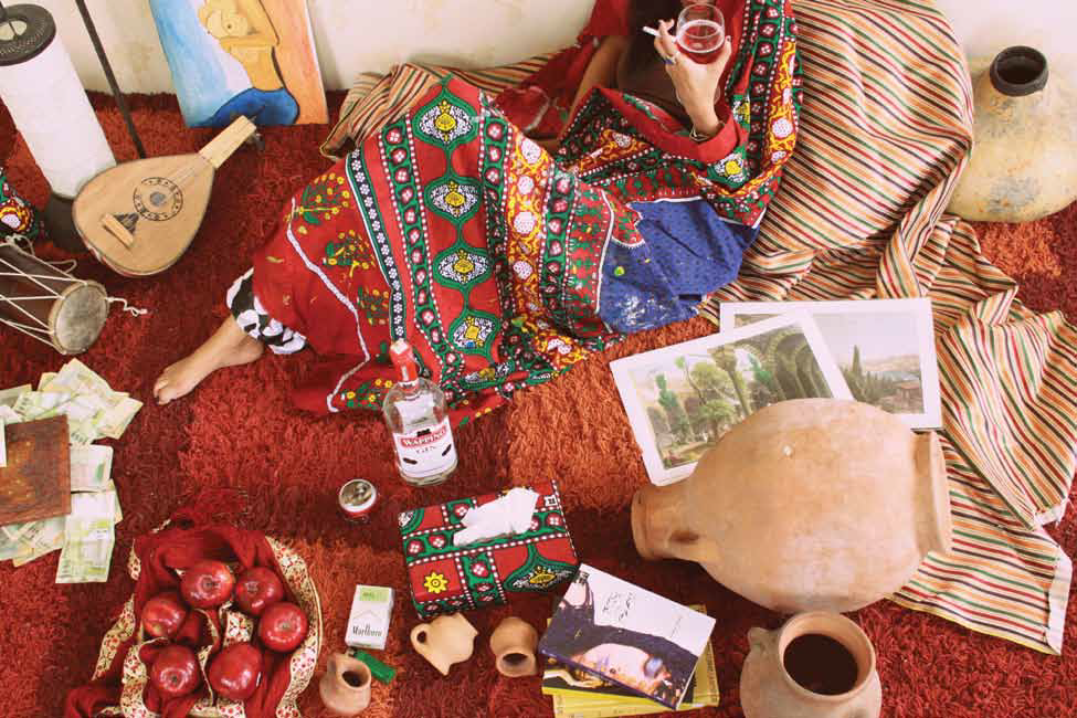 Ibi Ibrahim, Jalsat Banat, 2013, C-print (edition of 5 + 1 AP) 40 x 60 cm. Courtesy: JAMM 