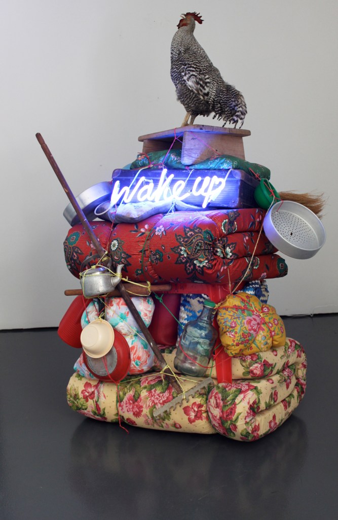 Ayman Baalbaki, Wake Up, 2012, 170x110x80cm ,Rose Issa Projects