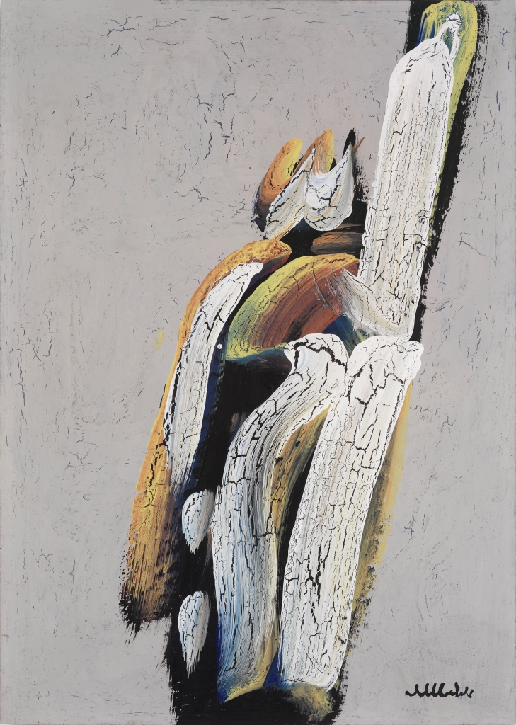 Hamed Abdalla, Al Tahrir, 1968, Acrylic on Cardboard, 65 x 46cm, Courtesy of Karim Francis