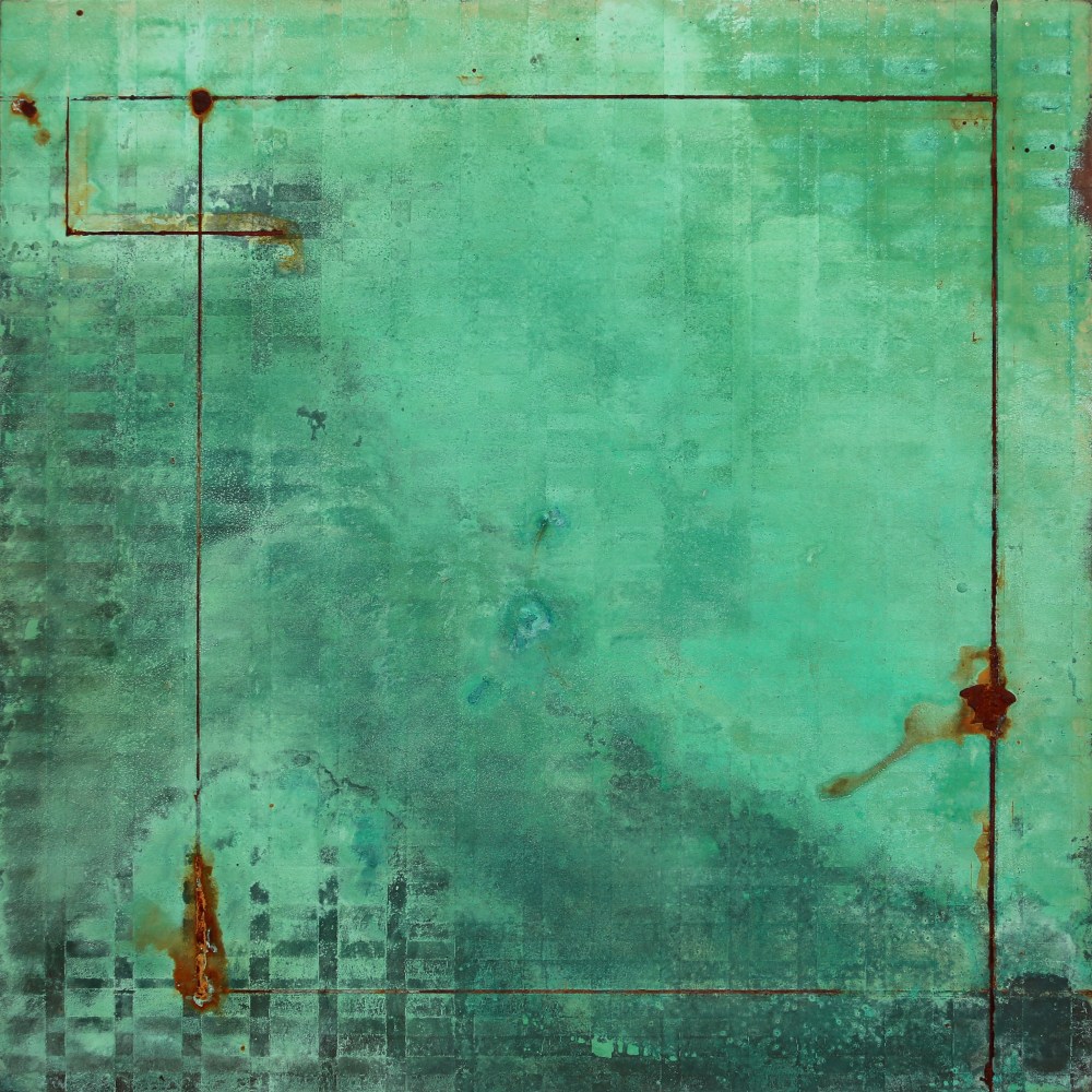 José Bechara, Untitled, Unique piece, 2014, 110 X 110 cm, Courtesy of Bolsa de Arte