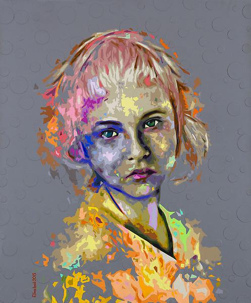 Elias Izoli 'Untitled' 2013, Acrylic on canvas 120 x 100 cm, signed and dated. Courtesy: Ayyam Gallery