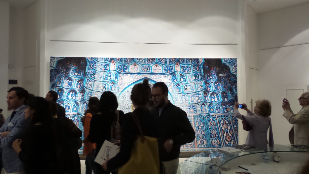 Ayyam Gallery. DIFC Art Night 2014. Courtesy Al Mahha Art