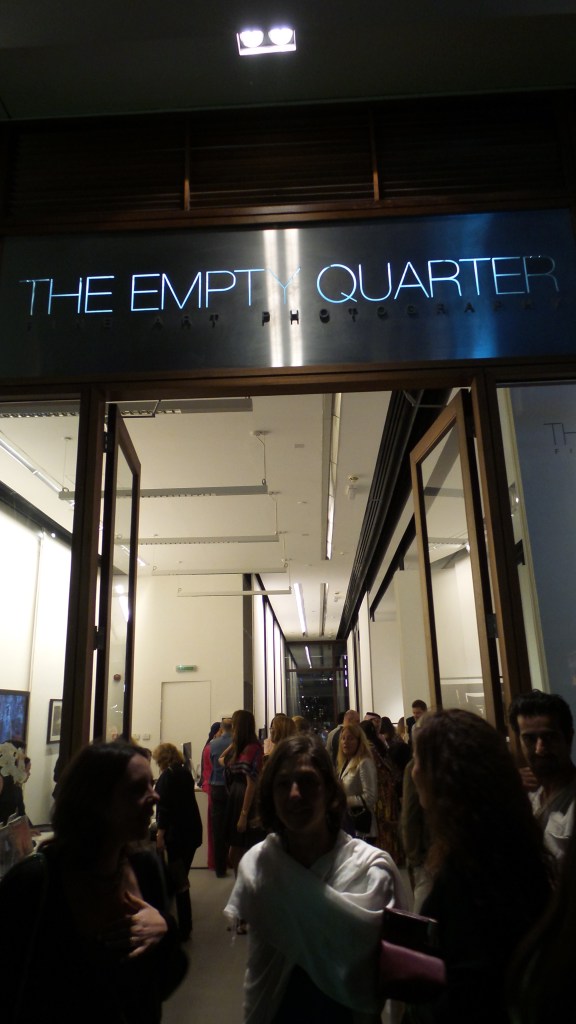 The Empty Quarter. DIFC Art Night 2014. Courtesy Al Mahha Art