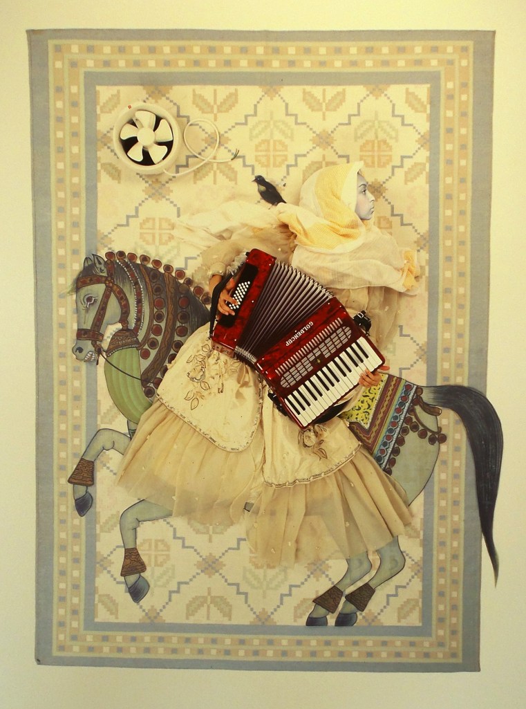 Afra bin Dhaher 'Untitled' Digital Print, 50.8x40.6 cm. Courtesy: Al Mahha Art