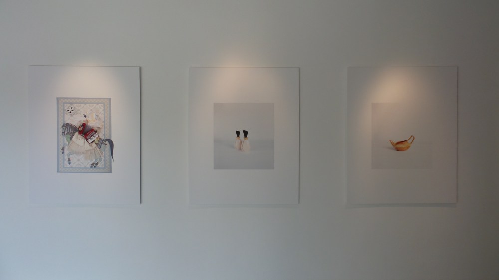 Artworks by Afra bin Dhaher. Courtesy: Al Mahha Art