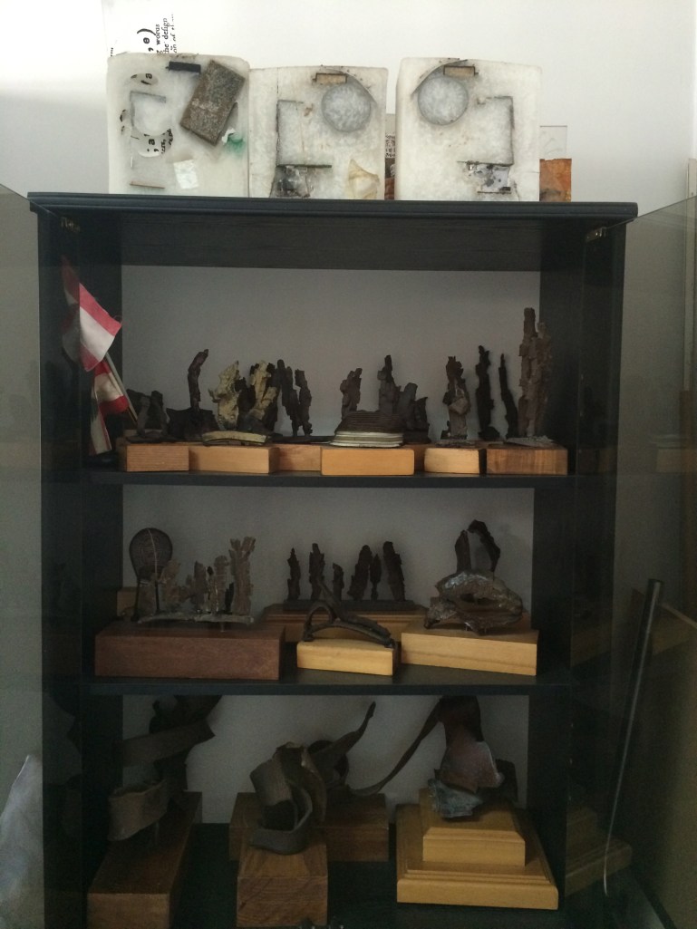 Closet of sculptures by Ginane Makki Bacho