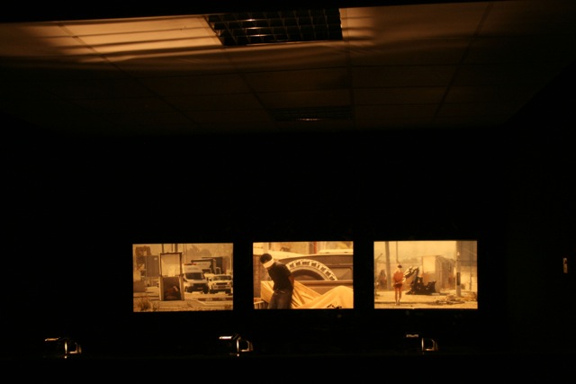 Reza Aramesh, "Action 136" 2014, installation view. Courtesy: Leila Heller Gallery.