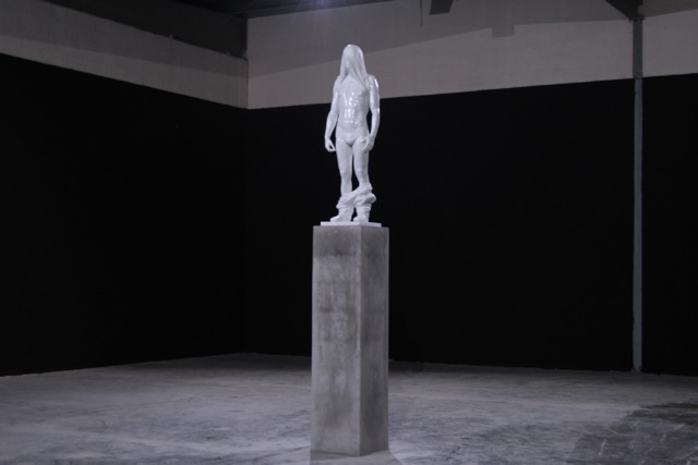 Reza Aramesh "Action 137" 2014 - installed Dubai. Courtesy: Leila Heller Gallery