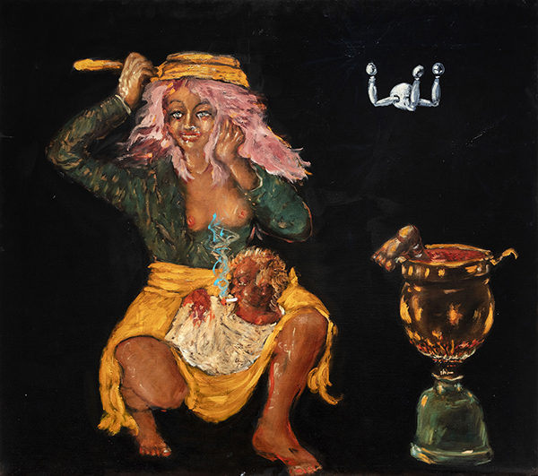 Le jeu incompréhensible des sentiments, OIL ON CANVAS. Courtesy of Galerie Templon.